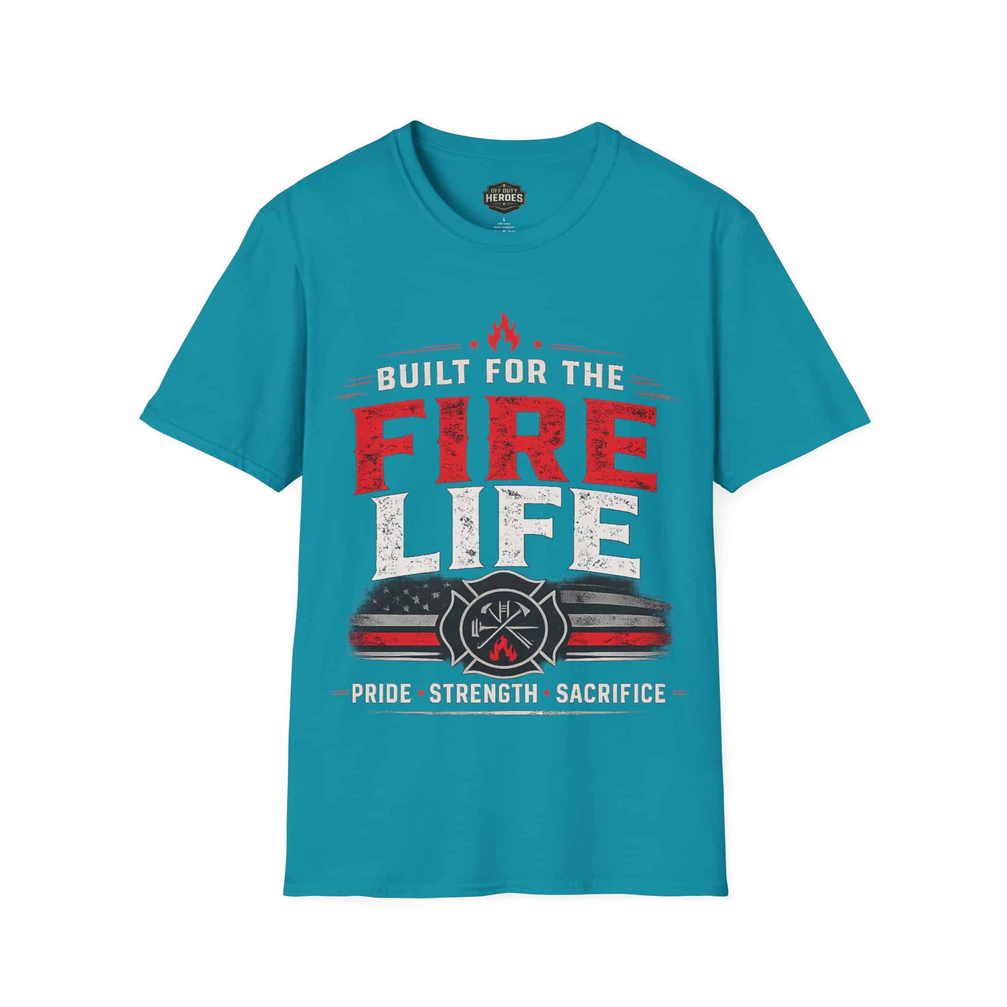 Built for the Fire Life T-Shirt — Firefighter Graphic Tee - Image 8