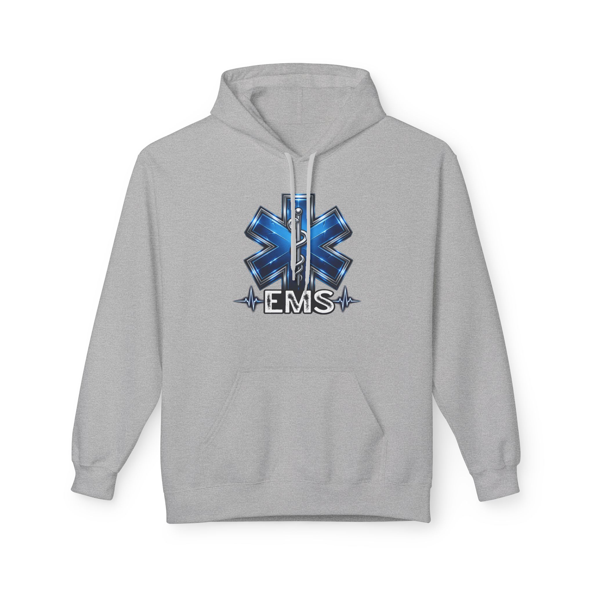 EMS Star of Life Hoodie – Emergency Medical Services Paramedic Sweatshirt - Image 4