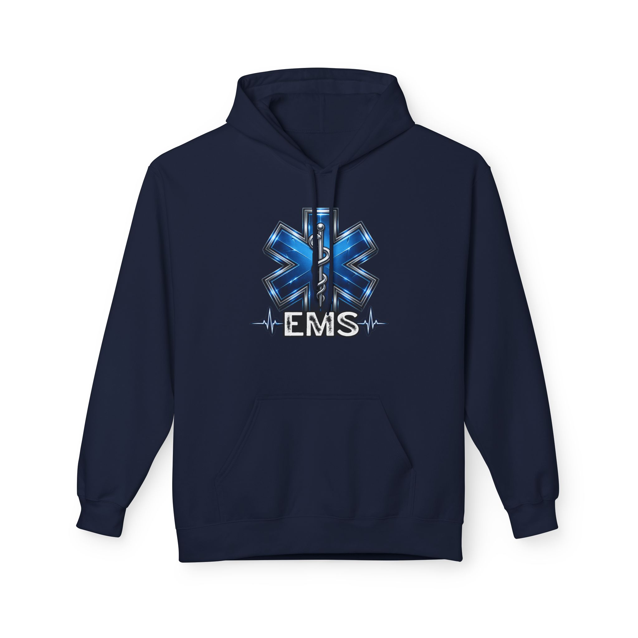 EMS Star of Life Hoodie – Emergency Medical Services Paramedic Sweatshirt - Image 10