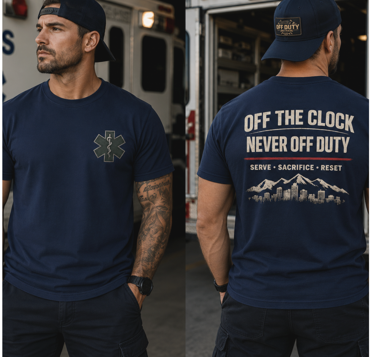 EMT Star of Life T‑Shirt – Medic Paramedic Emergency Medical Tee - Image 5