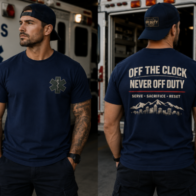 Alternative view of EMT Star of Life T‑Shirt – Medic Paramedic Emergency Medical Tee