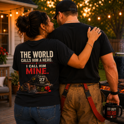 The World Calls Him Hero, I Call Him Mine T-Shirt