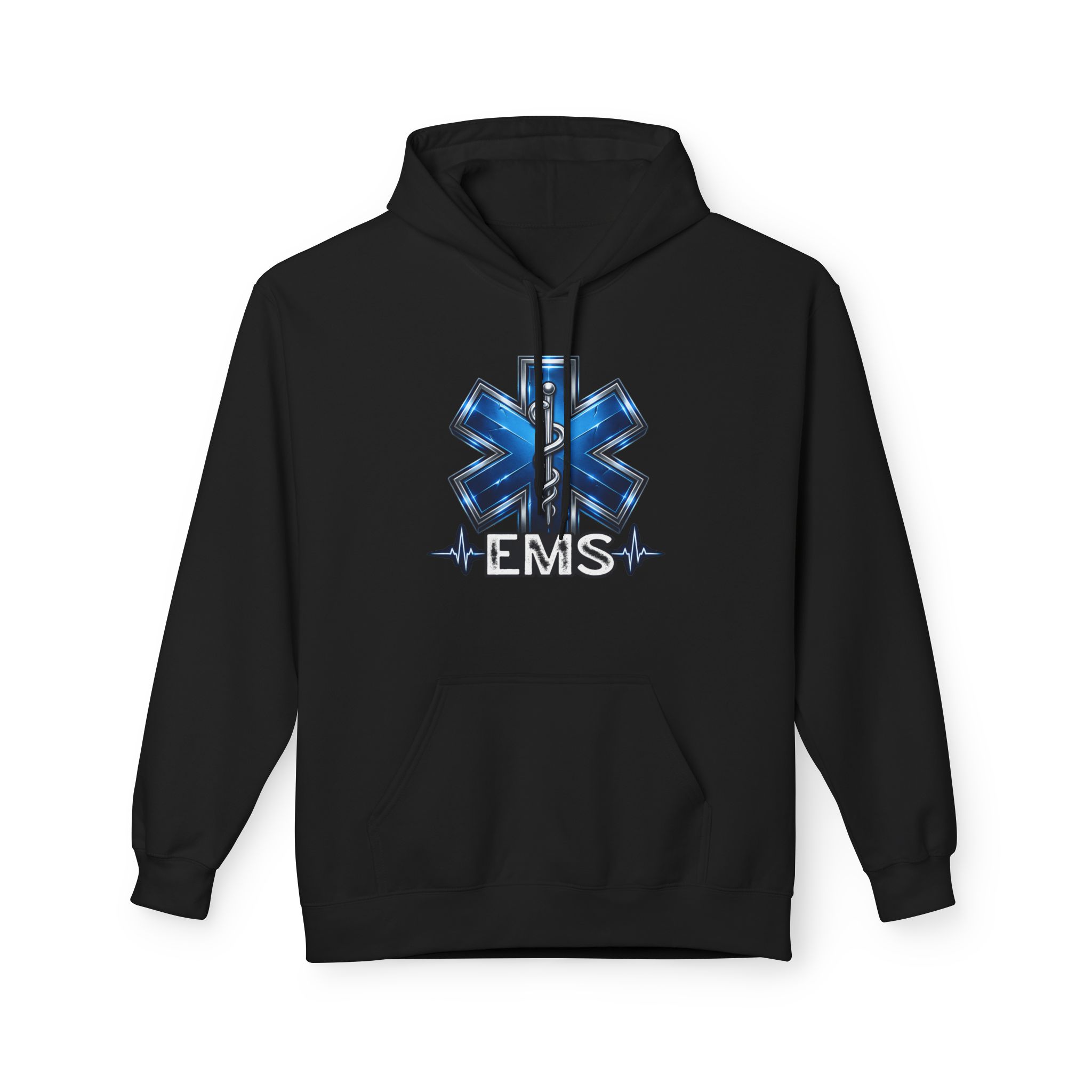 EMS Star of Life Hoodie – Emergency Medical Services Paramedic Sweatshirt