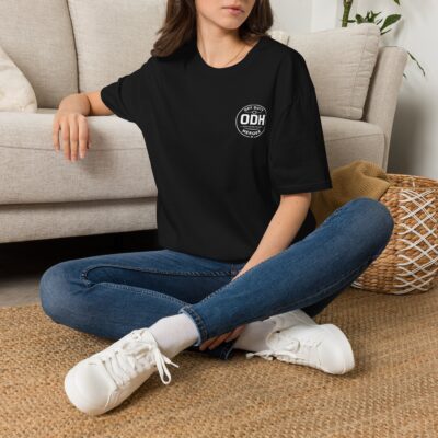 Alternative view of ODH 'Off Duty Heroes' Pocket Logo T-Shirt — Casual Everyday Tee for First Responders & Supporters