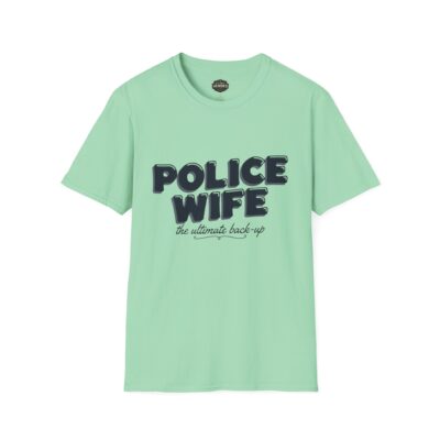 Police Wife T-Shirt — Supportive Tee for Law Enforcement Spouses