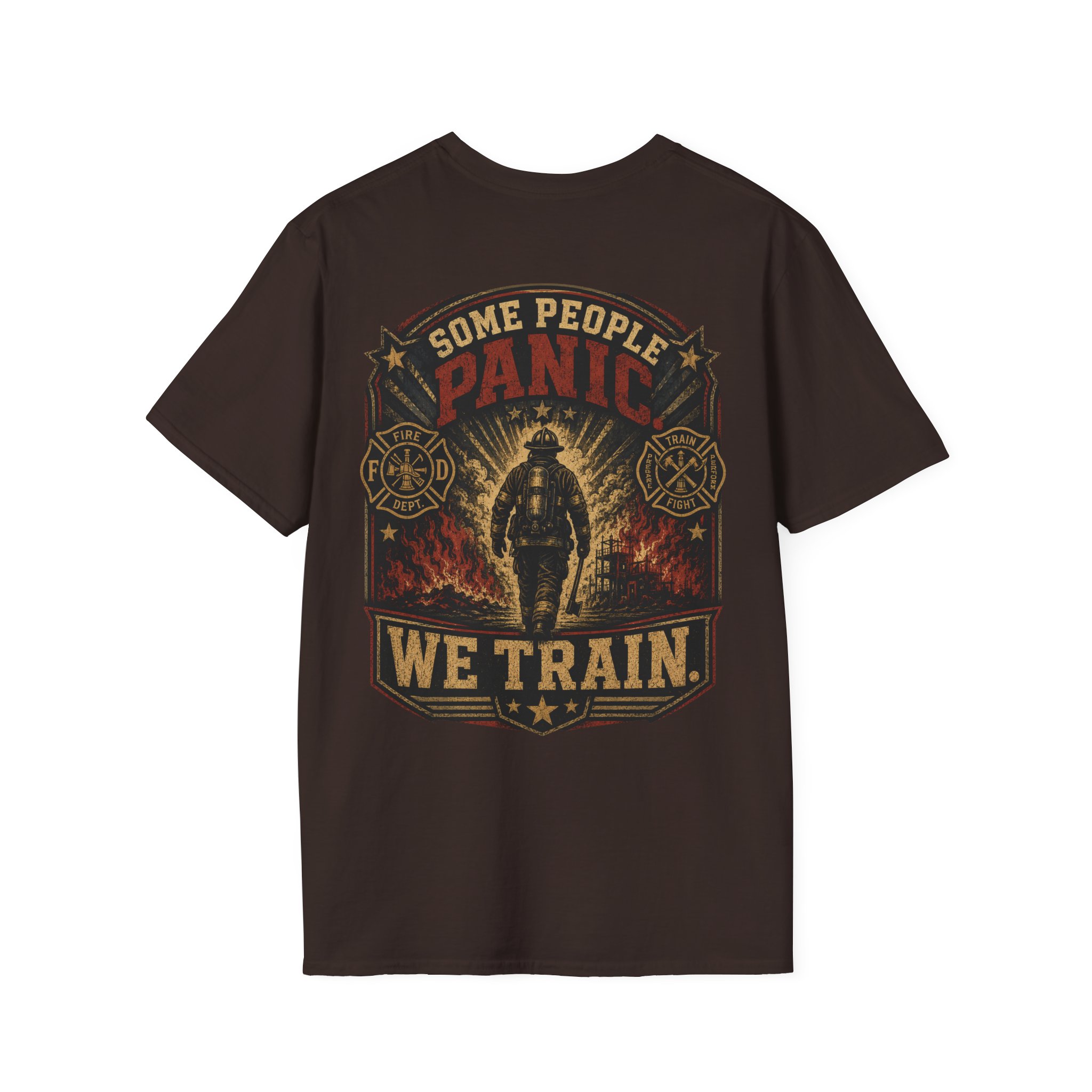 Firefighter Tee Back Print - Image 2