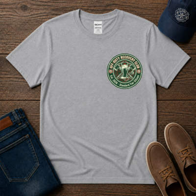 Alternative view of Recovery Club Vintage Patch T-Shirt