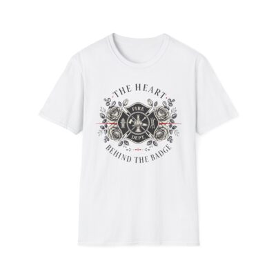 Firefighter Wife T‑Shirt — "The Heart Behind the Badge"
