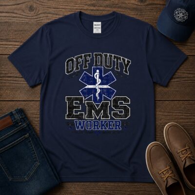 EMS 'Off Duty' T‑Shirt — Casual Medic Tribute Top